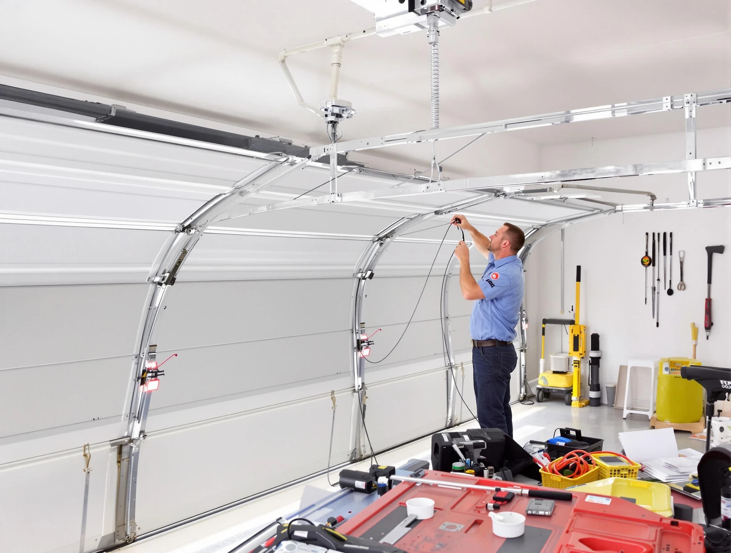 Garage door cable repair service by Casa Grande Garage Door Repair in Casa Grande