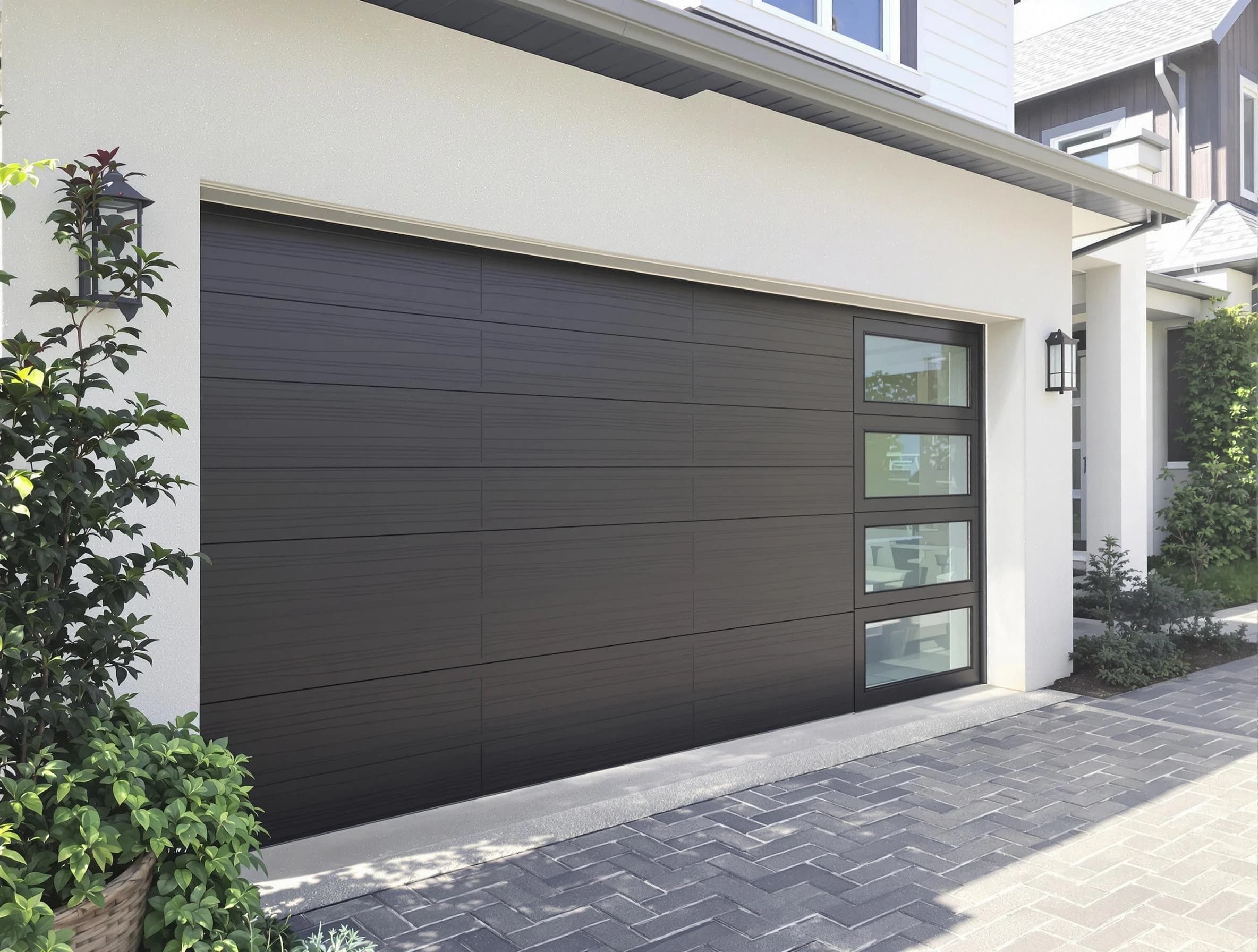 Custom garage door installation by Casa Grande Garage Door Repair in Casa Grande