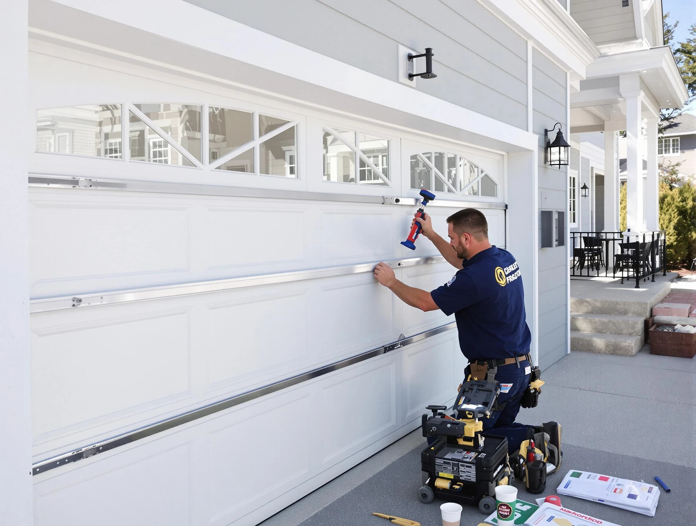 Professional garage door installation by Casa Grande Garage Door Repair in Casa Grande