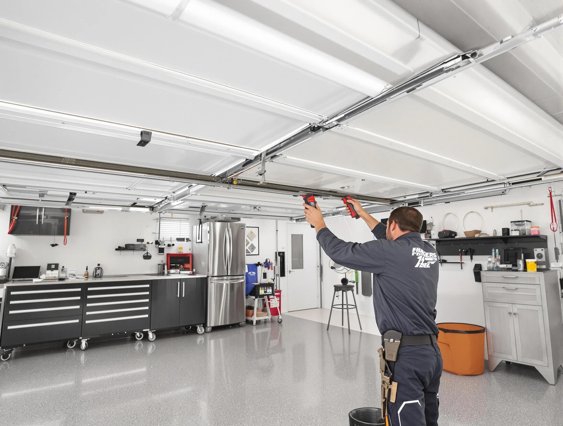 Overhead garage door repair service by Casa Grande Garage Door Repair in Casa Grande