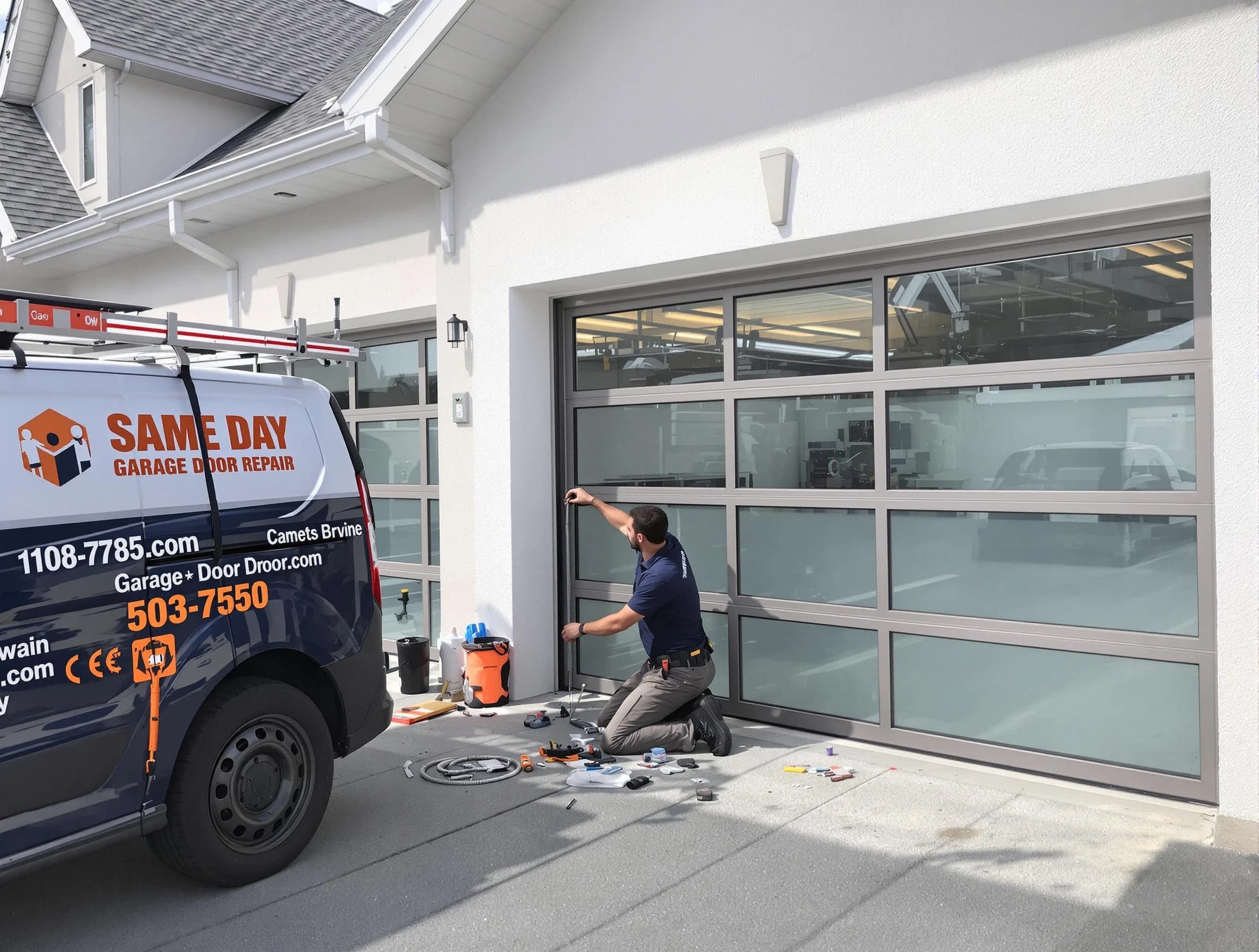 Same-day garage door repair service by Casa Grande Garage Door Repair in Casa Grande